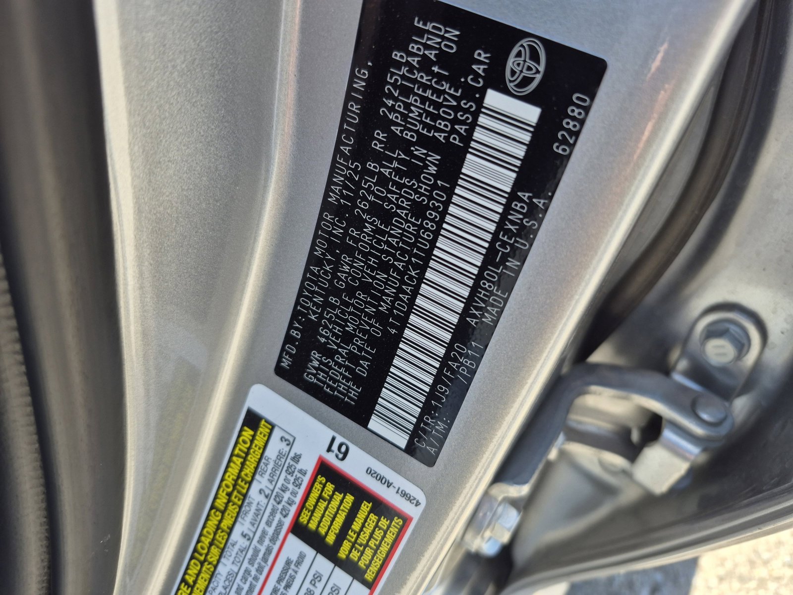 Certified 2026 Toyota Camry LE FWD image 25