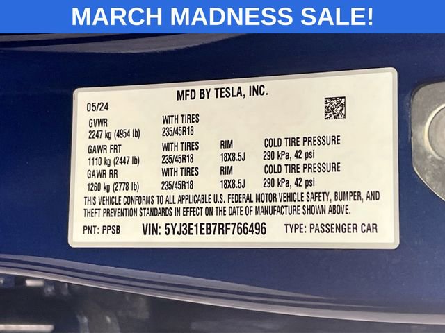 Used 2024 Tesla Model 3 Long Range image 31
