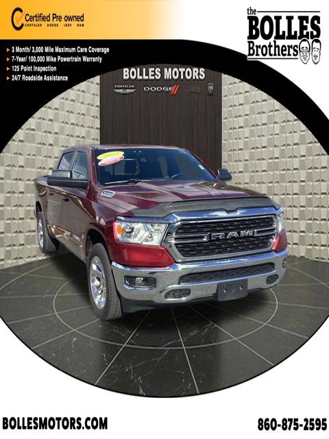 Certified 2022 RAM 1500 Big Horn w/ Trailer Tow Group AWD/4WD image 1