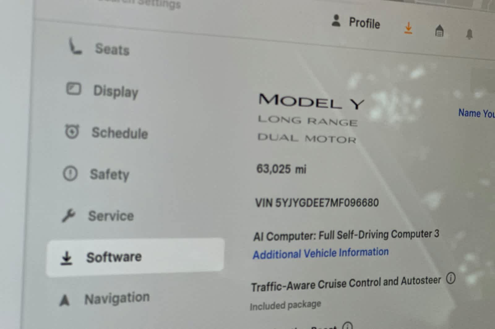 Used 2021 Tesla Model Y Long Range AWD/4WD image 25