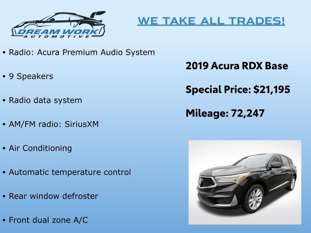 Used 2019 Acura RDX FWD image 2