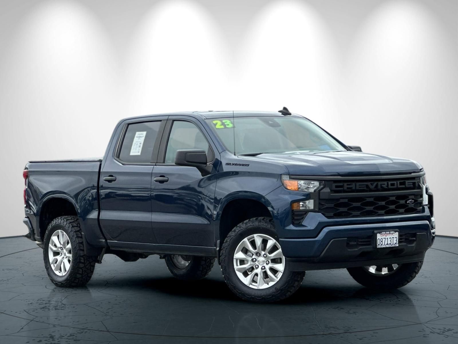 Used 2023 Chevrolet Silverado 1500 Custom w/ LPO, Dark Essentials Package RWD image 2