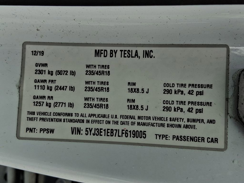 Used 2020 Tesla Model 3 Long Range image 26