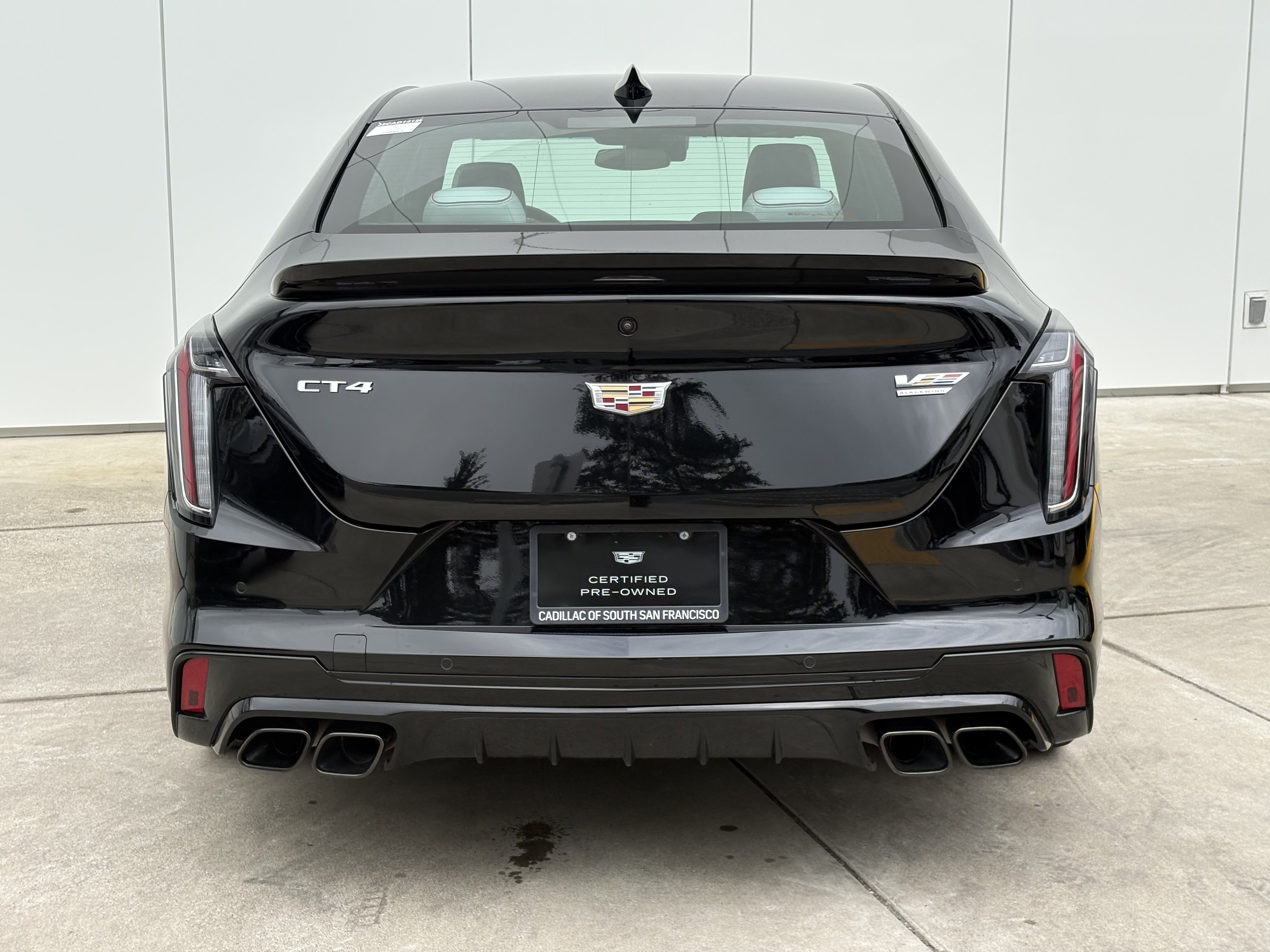 Certified 2025 Cadillac CT4 V Blackwing w/ Driver Assist Package RWD image 8