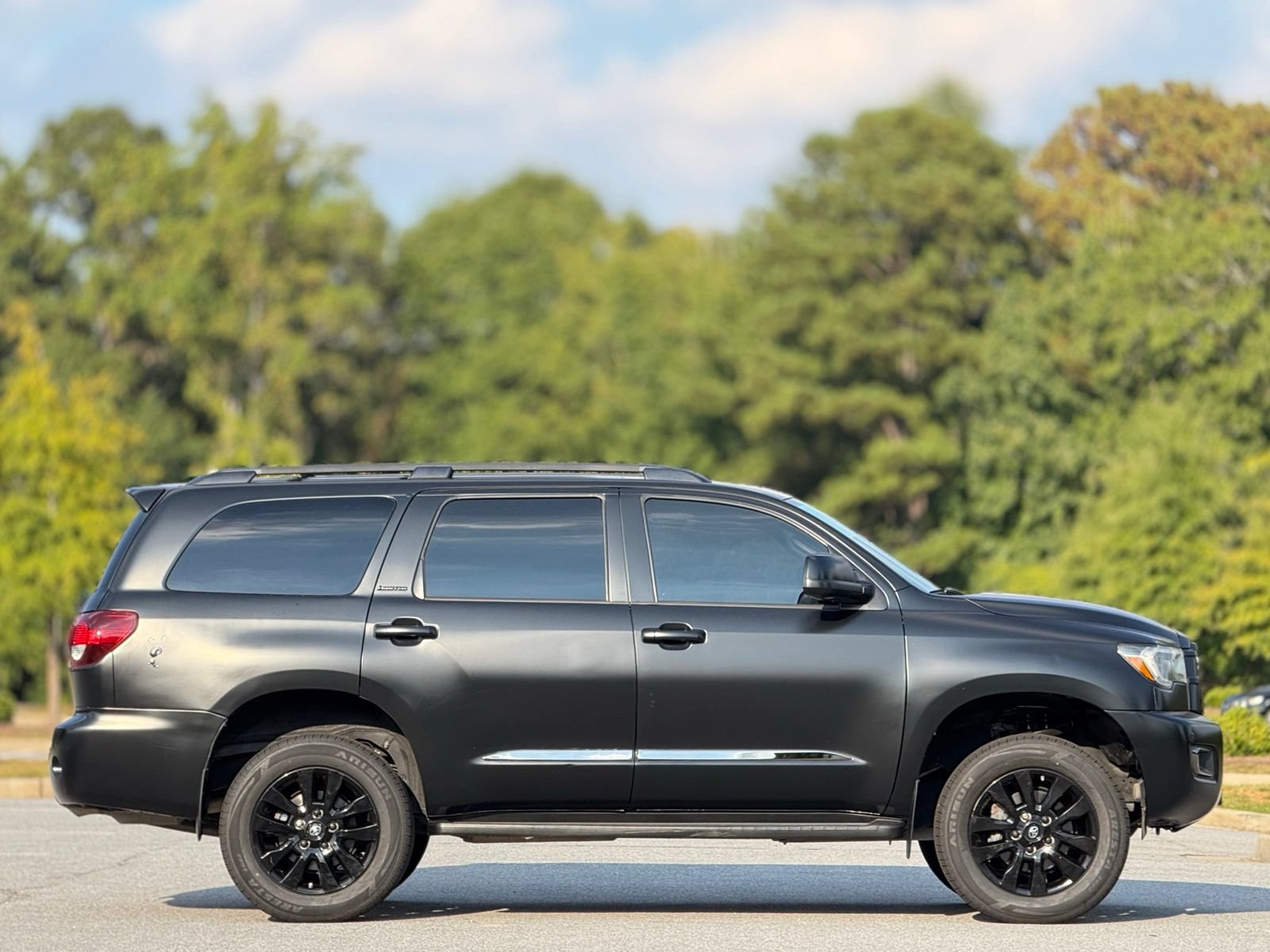 Used 2021 Toyota Sequoia Nightshade w/ Safety & Convenience Package RWD image 11