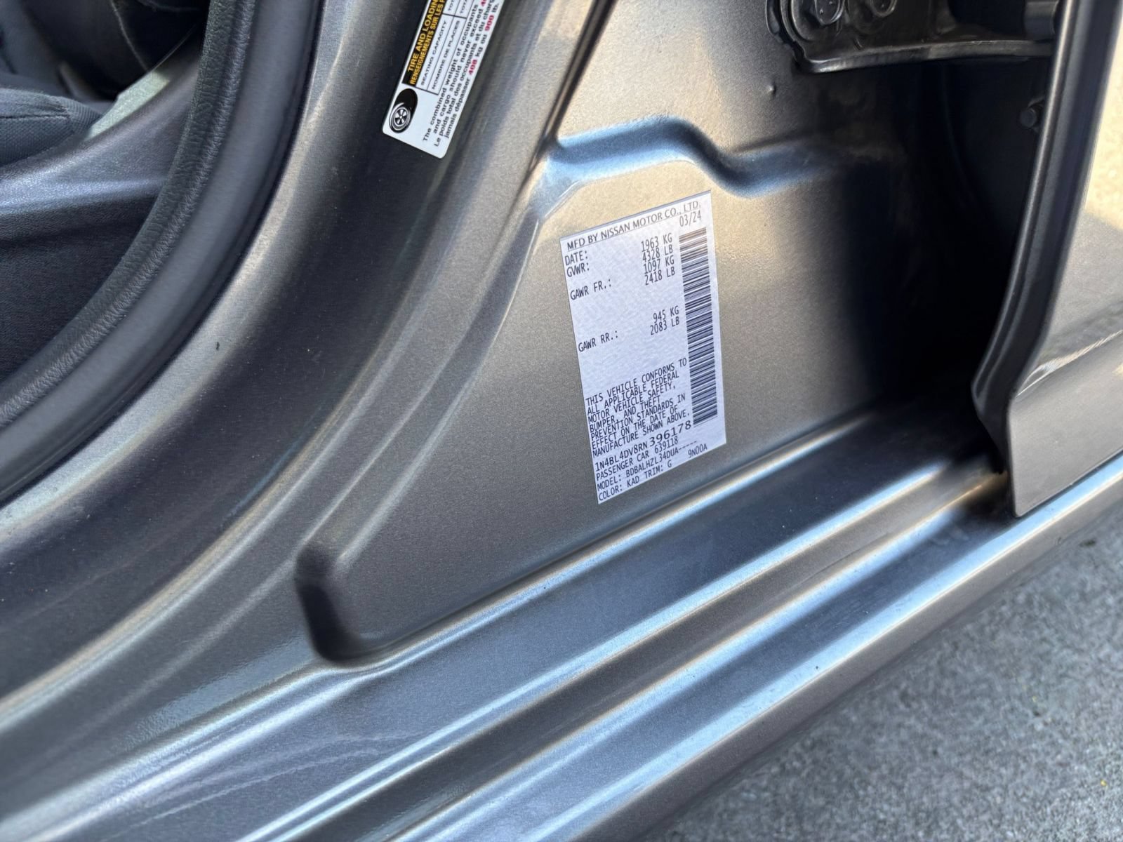 Used 2024 Nissan Altima 2.5 SV FWD image 30
