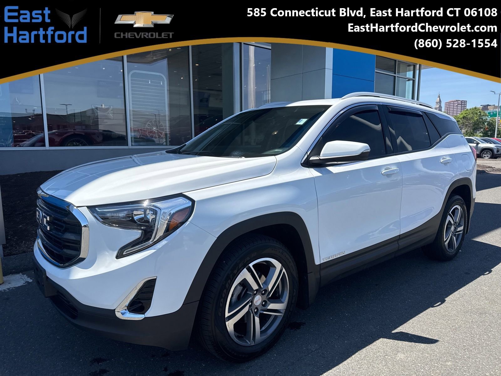 Used 2021 GMC Terrain SLT w/ Infotainment Package II AWD/4WD image 1
