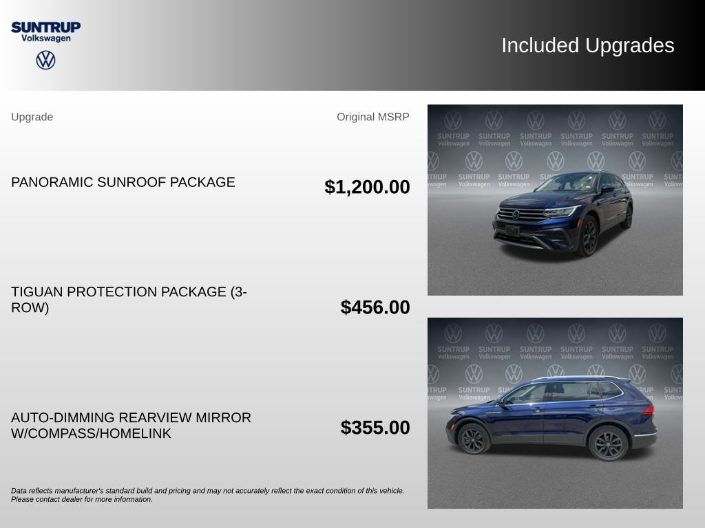 Used 2023 Volkswagen Tiguan SE w/ Panoramic Sunroof Package FWD video 2