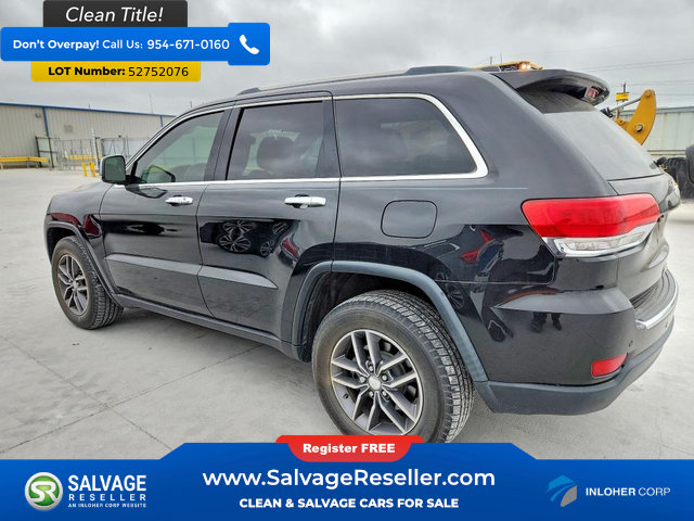 Used 2017 Jeep Grand Cherokee Limited RWD image 3
