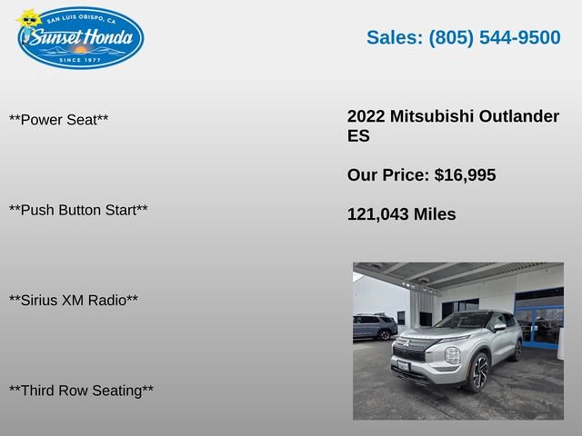 Used 2022 Mitsubishi Outlander ES FWD image 7