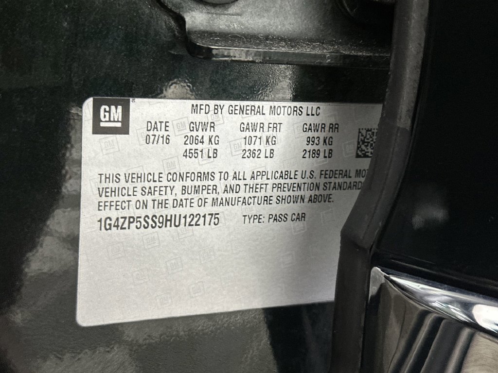Certified 2017 Buick LaCrosse Essence w/ Sights and Sounds Package FWD image 36