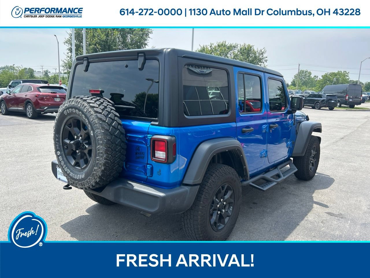 Used 2021 Jeep Wrangler Unlimited Sport AWD/4WD image 4