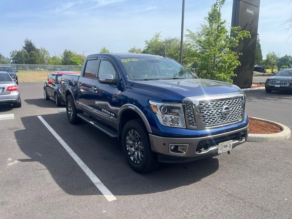 Used 2018 Nissan Titan Platinum Reserve AWD/4WD image 2