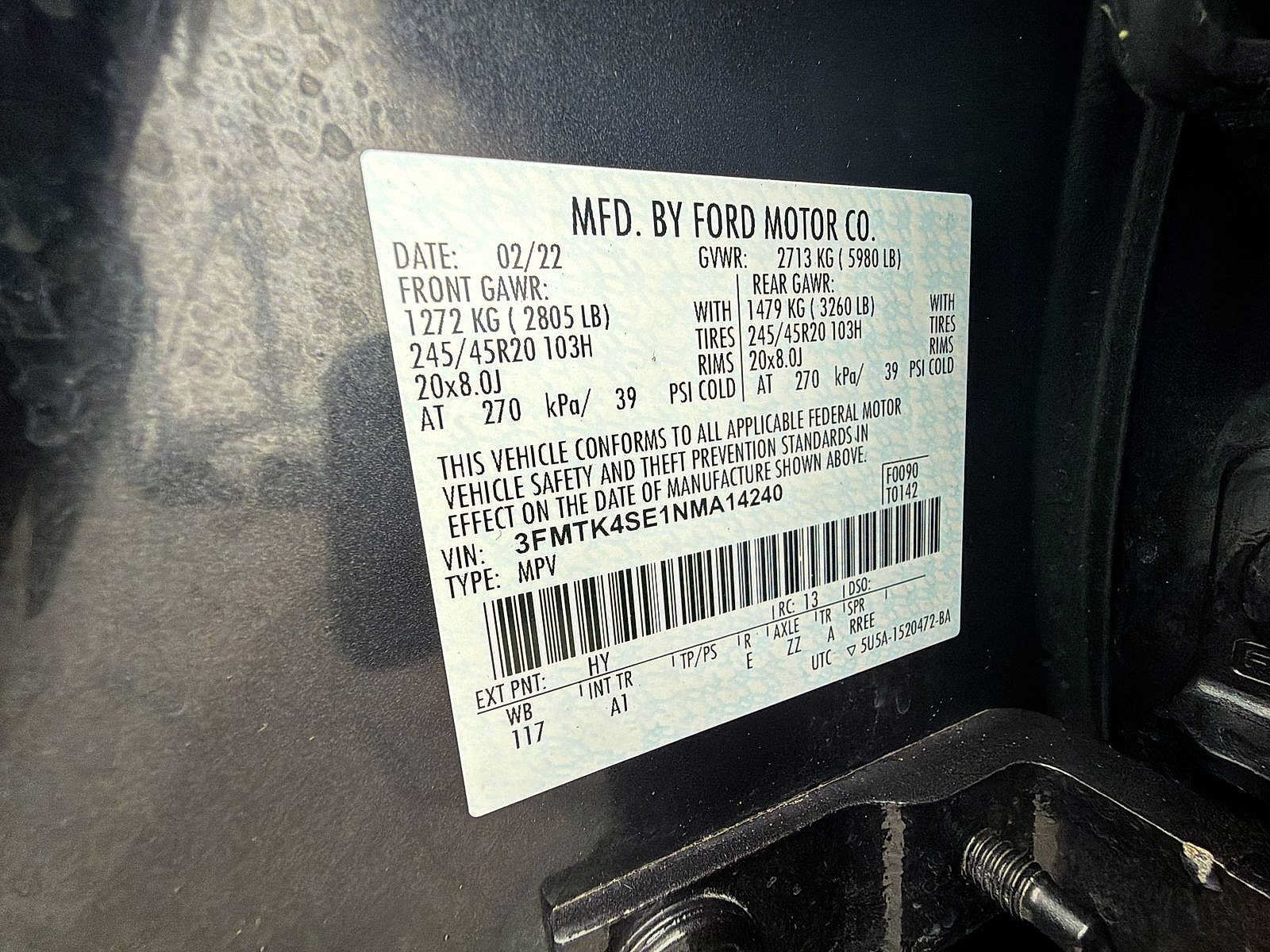 Used 2022 Ford Mustang Mach-E GT AWD/4WD image 29