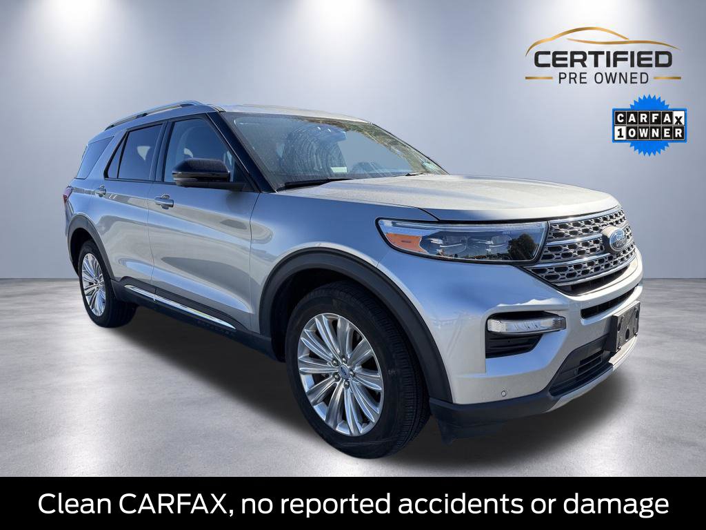 Certified 2023 Ford Explorer Limited w/ Limited Technology Package AWD/4WD image 1