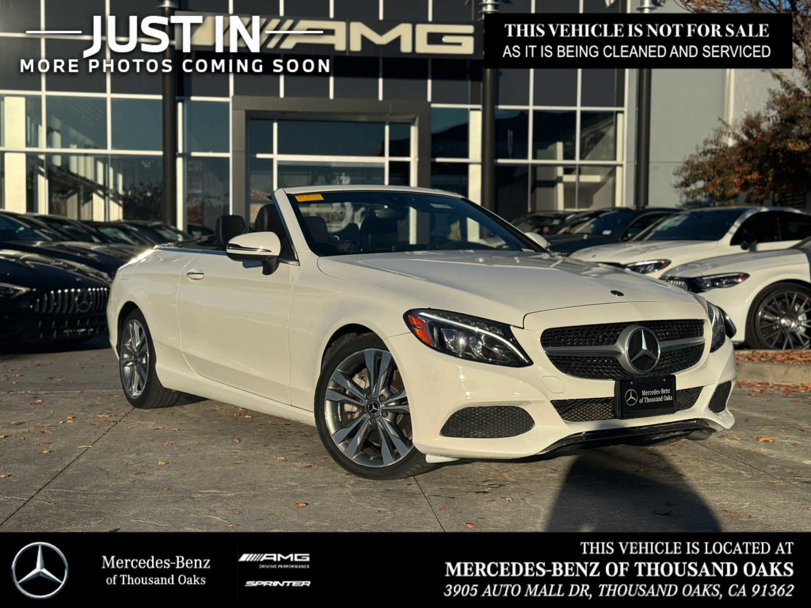 Used 2018 Mercedes-Benz C 300 Cabriolet image 1