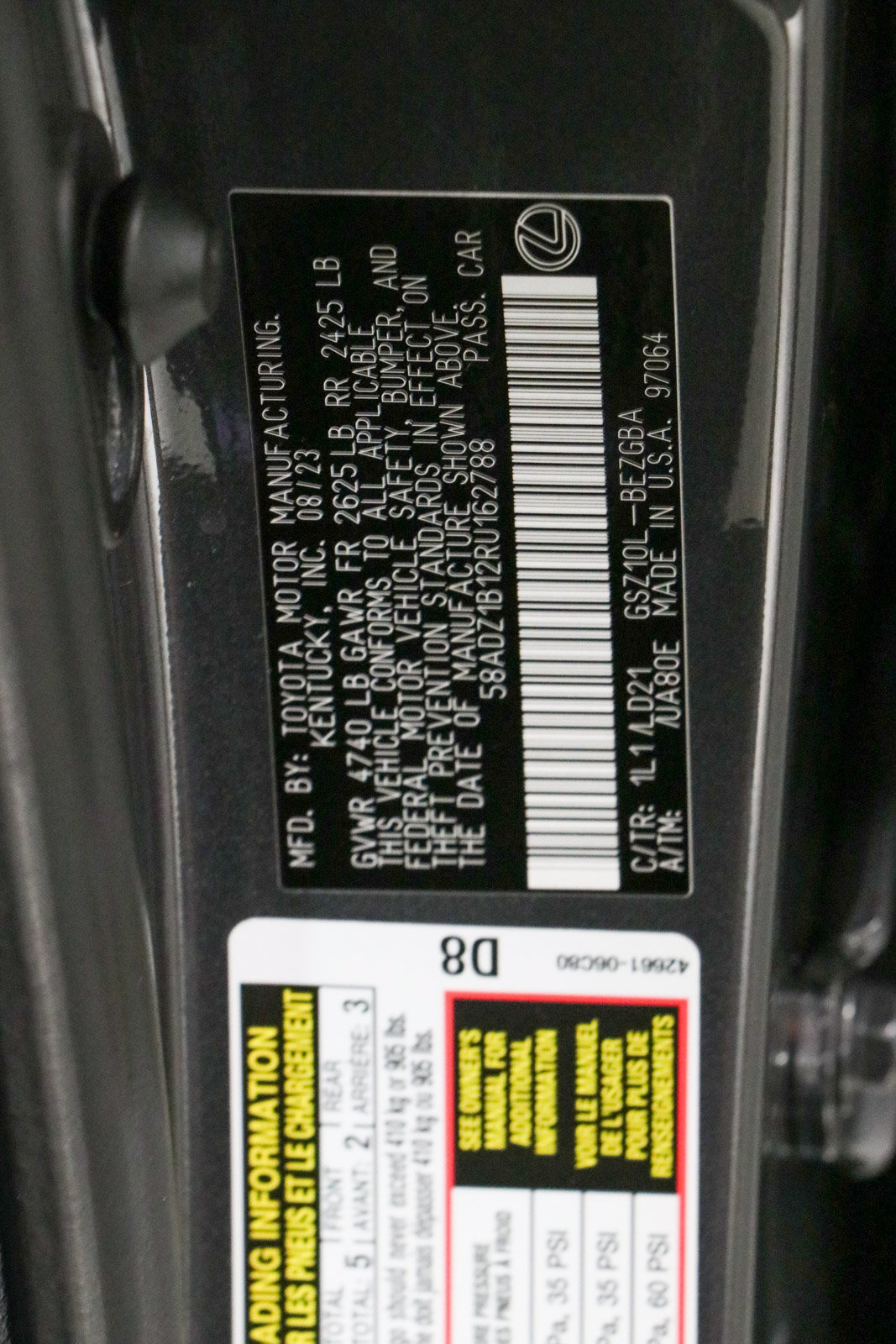 Used 2024 Lexus ES 350 w/ Premium Package FWD image 31