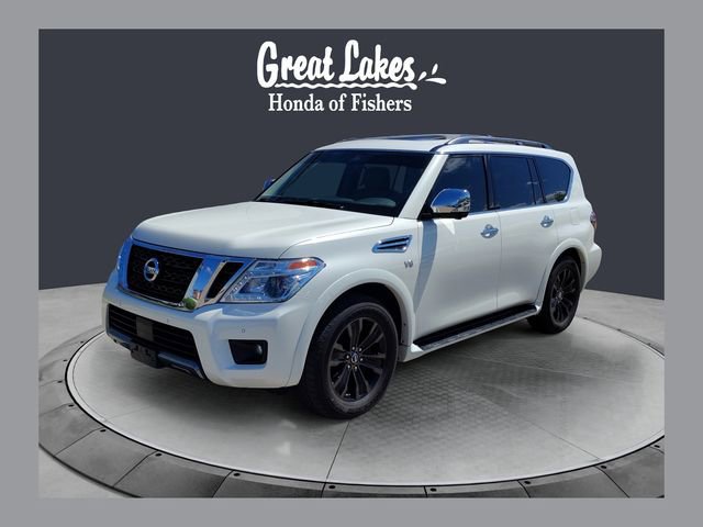 Used 2019 Nissan Armada Platinum w/ Captain's Chairs Package image 1