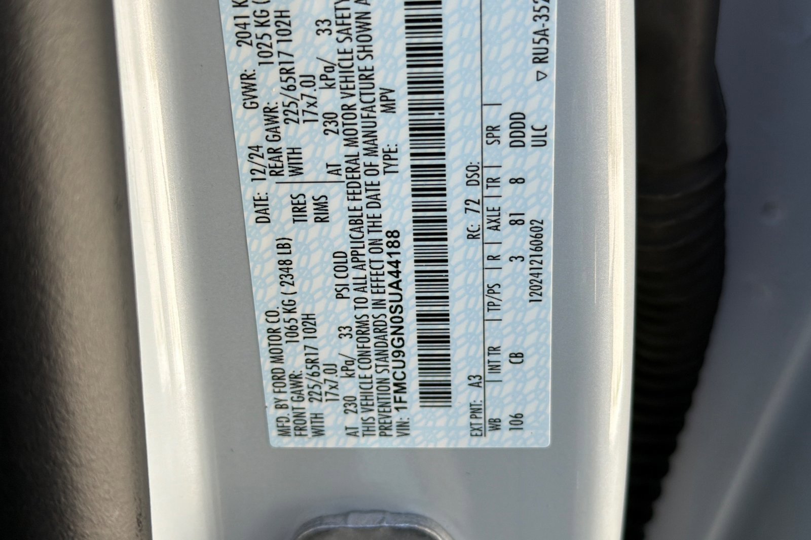Used 2025 Ford Escape Active image 26