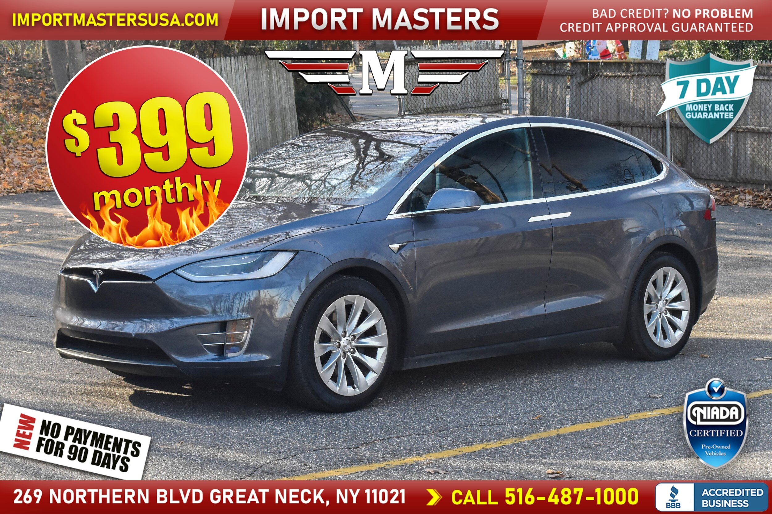 Used 2018 Tesla Model X 75D image 1