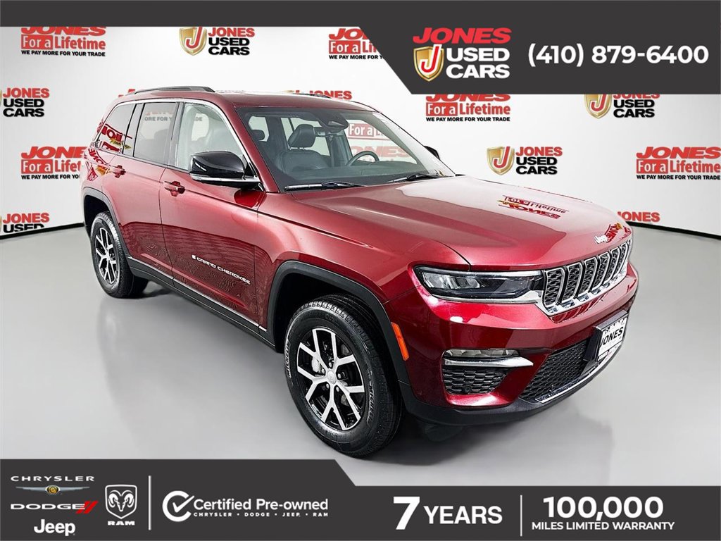 Used 2025 Jeep Grand Cherokee Limited w/ Luxury Tech Group II AWD/4WD image 1