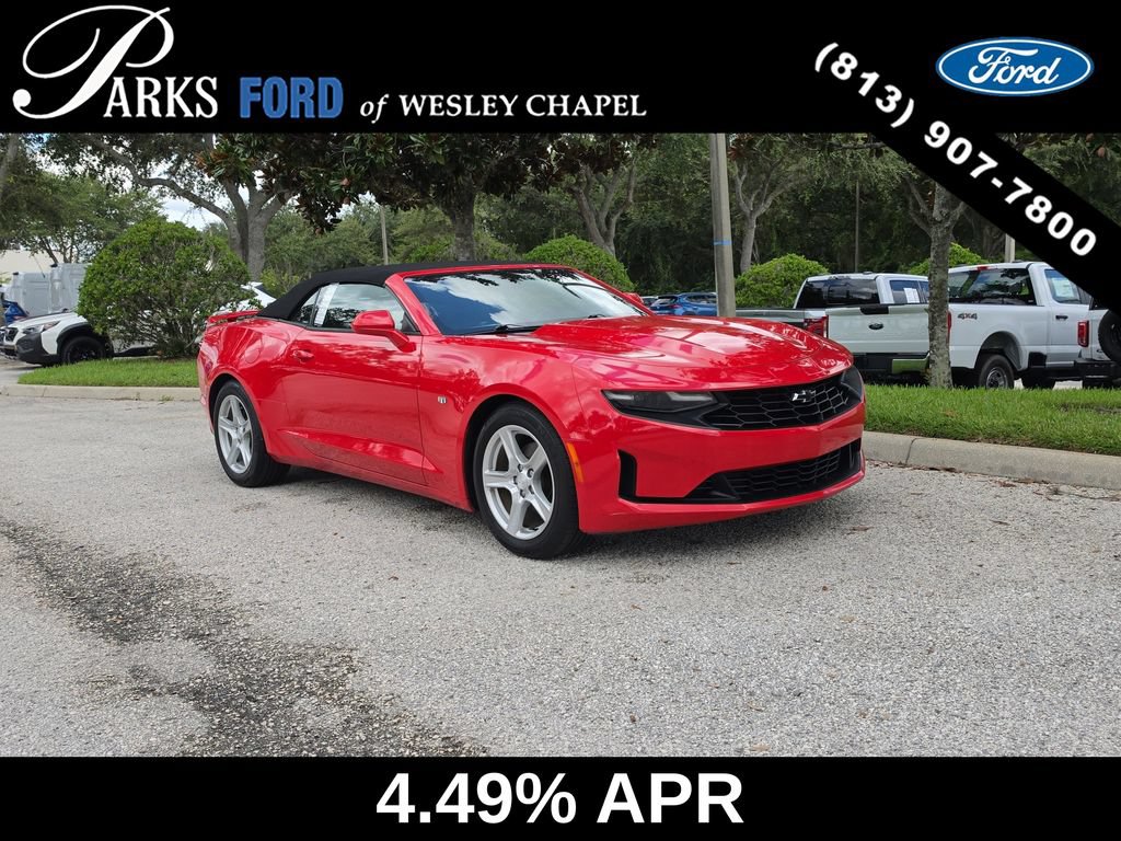 Used 2019 Chevrolet Camaro LT RWD image 1