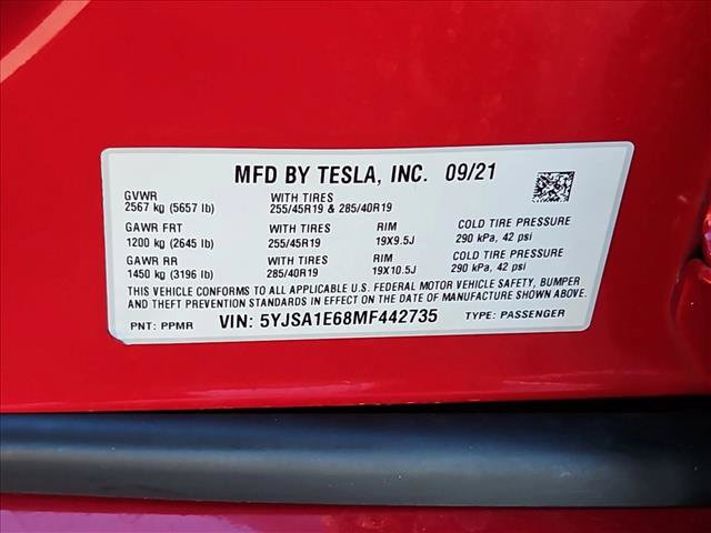 Used 2021 Tesla Model S Plaid AWD/4WD image 30