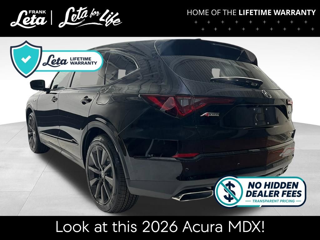 New 2026 Acura MDX A-Spec AWD/4WD image 3