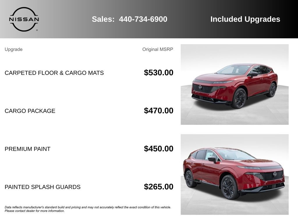 New 2026 Nissan Murano Platinum w/ Cargo Package AWD/4WD image 7