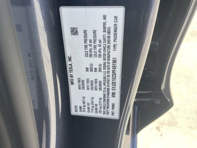 Used 2023 Tesla Model 3 Performance AWD/4WD image 35