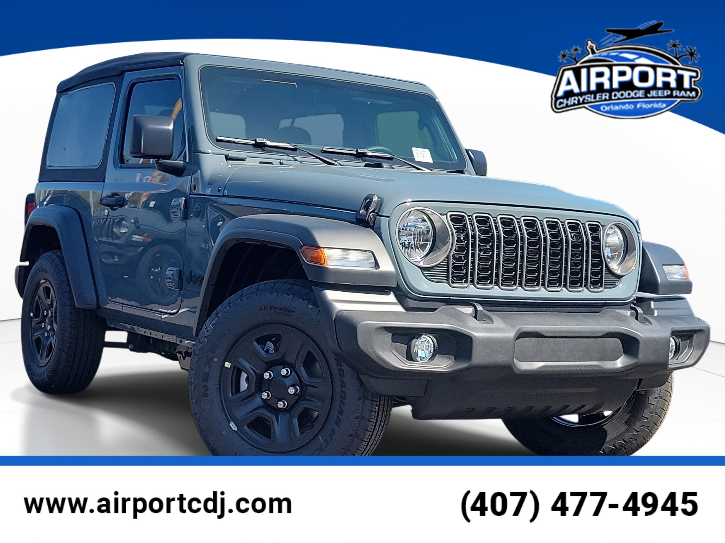 New 2026 Jeep Wrangler Sport AWD/4WD image 1