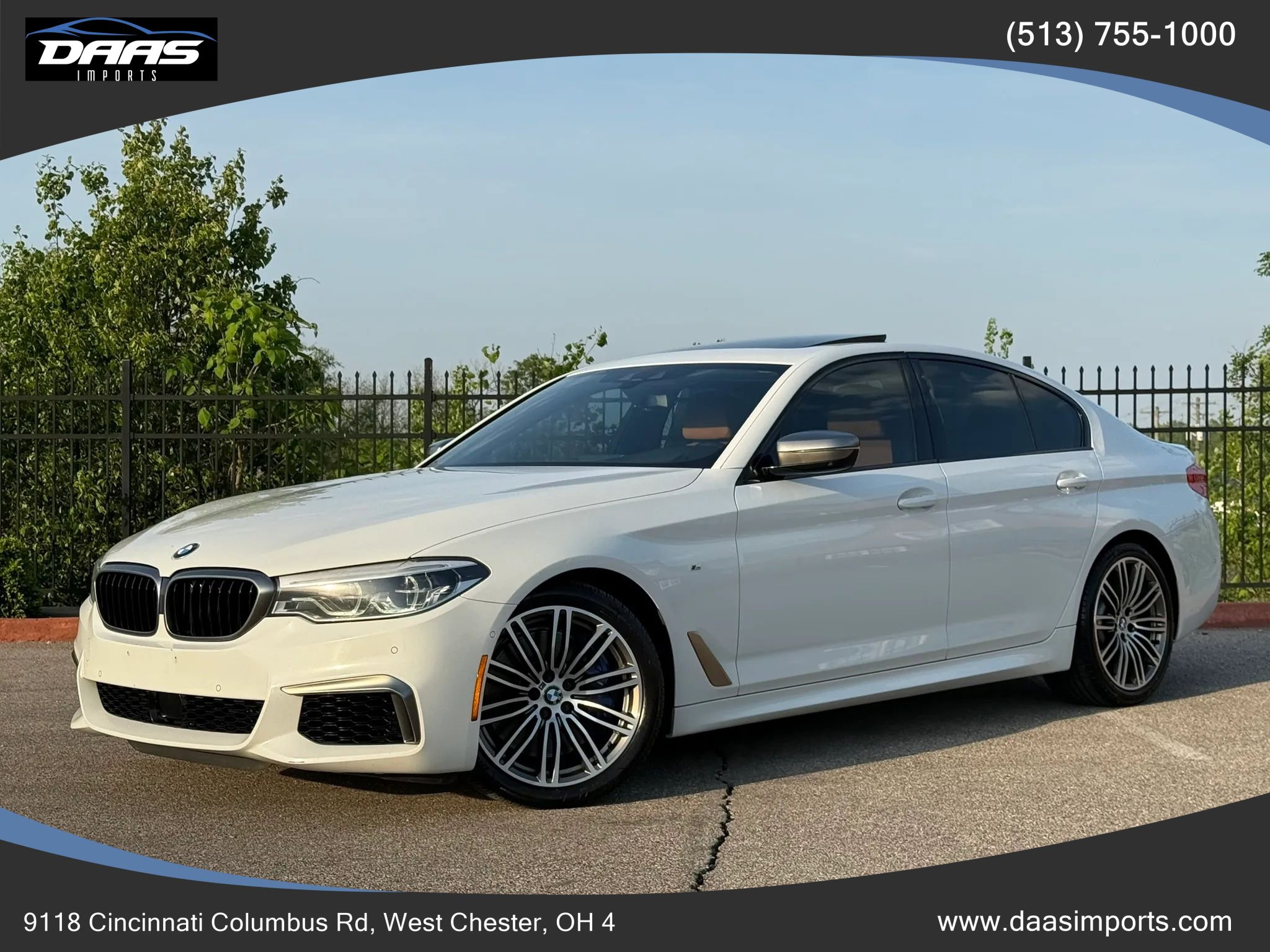 Used 2019 BMW M550i xDrive AWD/4WD image 1