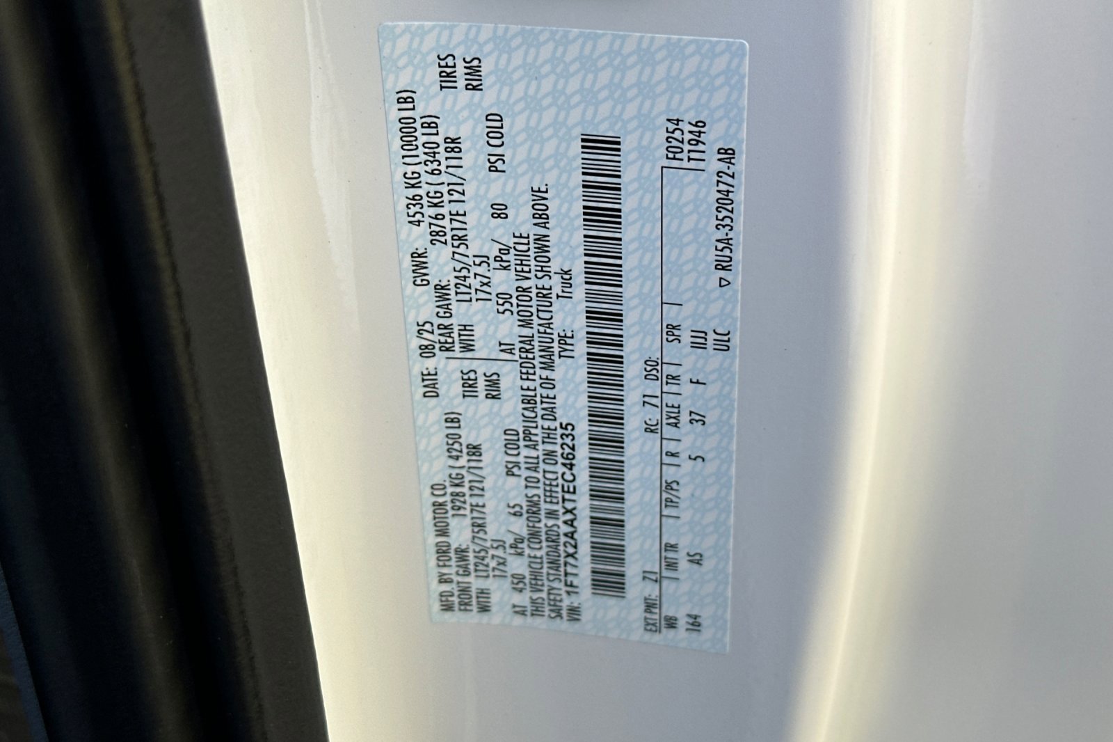 New 2026 Ford F250 XL w/ XL Chrome Package image 26