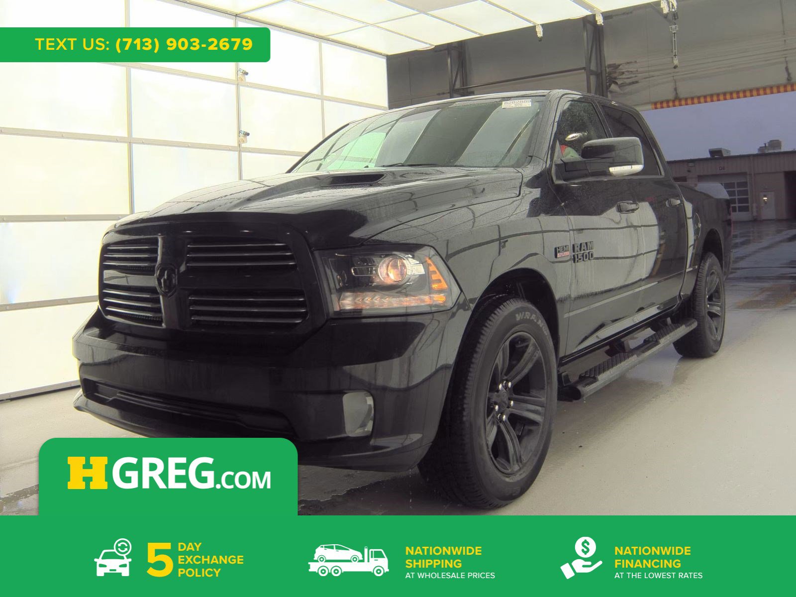 Used 2016 RAM 1500 Sport w/ Black Ram 1500 Sport Group