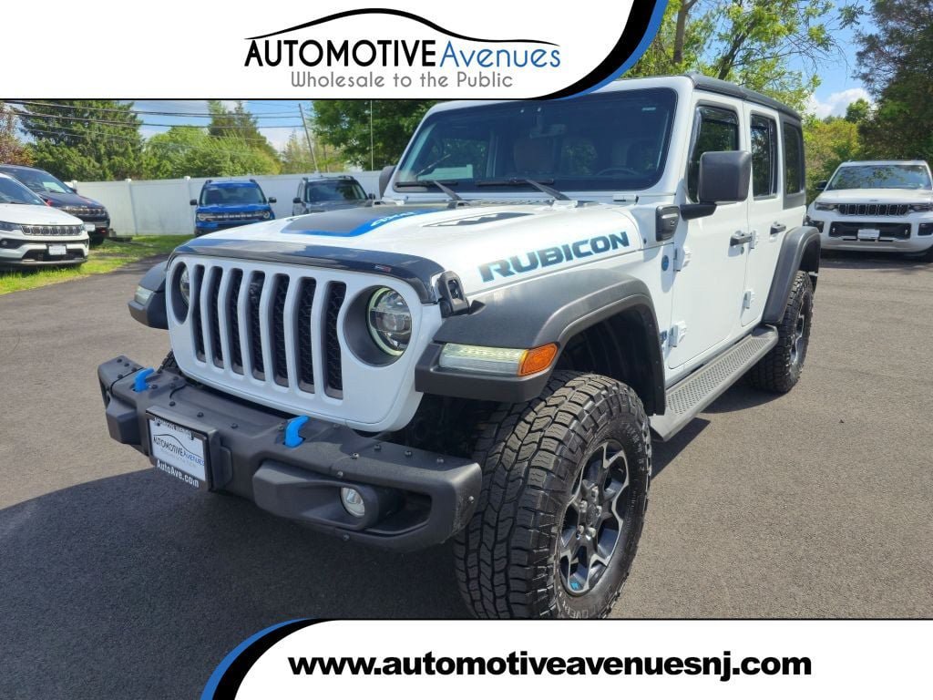 Used 2021 Jeep Wrangler Unlimited Rubicon 4xe w/ Steel Bumper Group AWD/4WD video 1