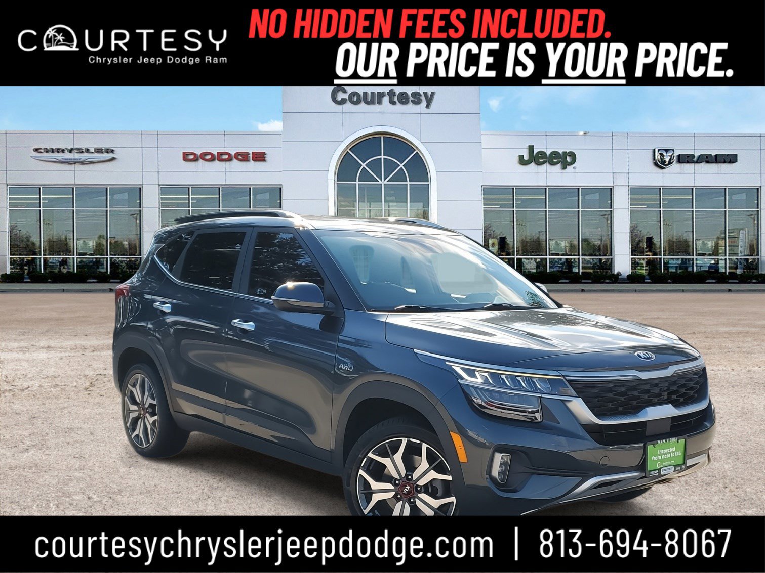 Used 2021 Kia Seltos SX image 1