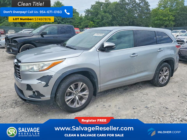 Used 2016 Toyota Highlander Plus AWD/4WD image 1