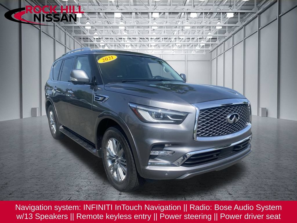 Used 2021 INFINITI QX80 Luxe