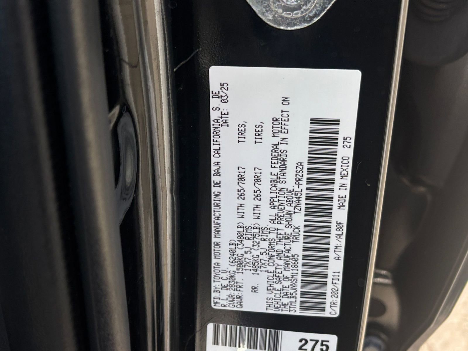 Used 2025 Toyota Tacoma TRD Off-Road AWD/4WD image 29