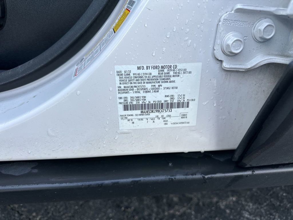 Used 2022 Ford EcoSport Titanium AWD/4WD image 45