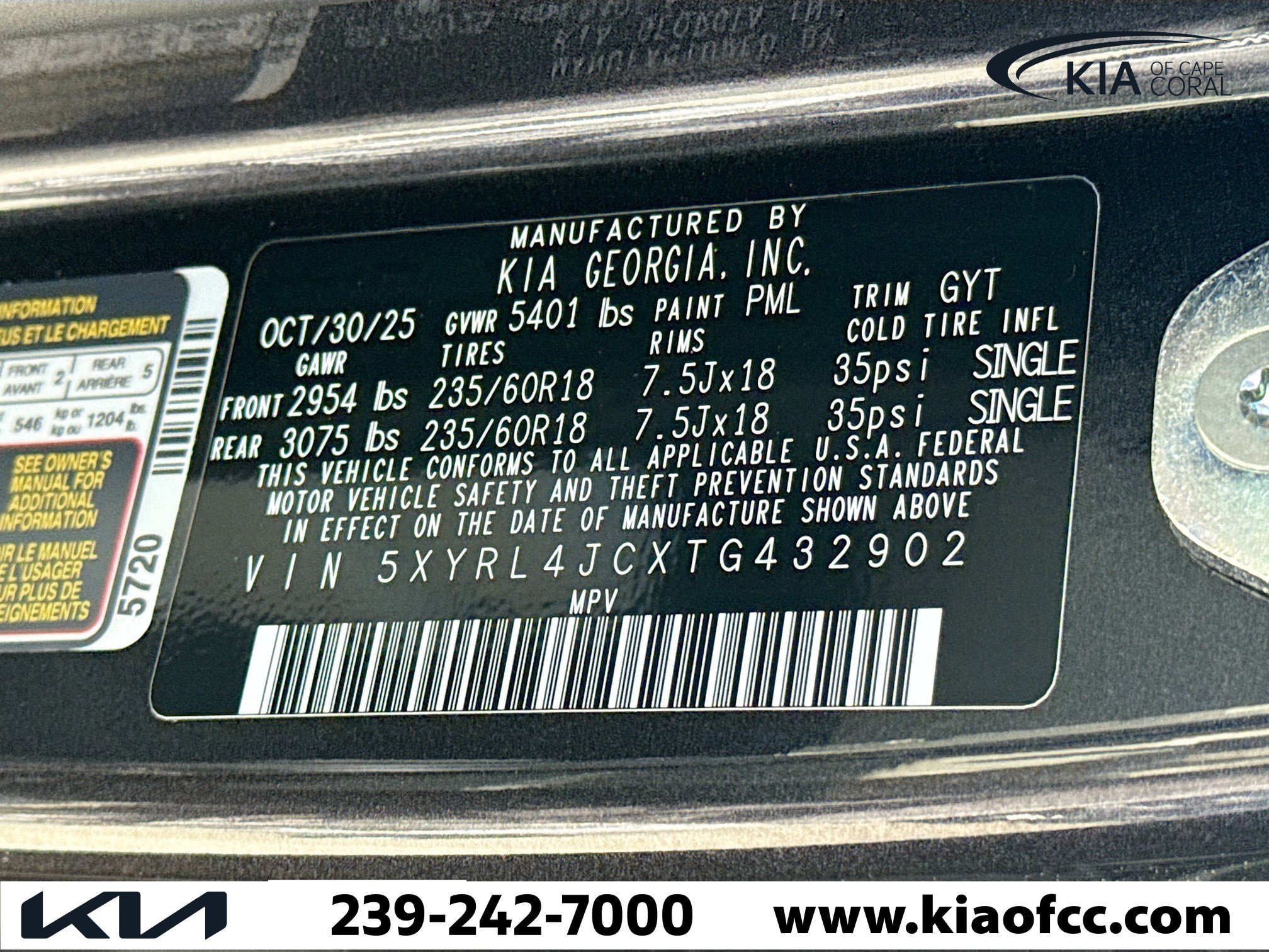 New 2026 Kia Sorento S image 40