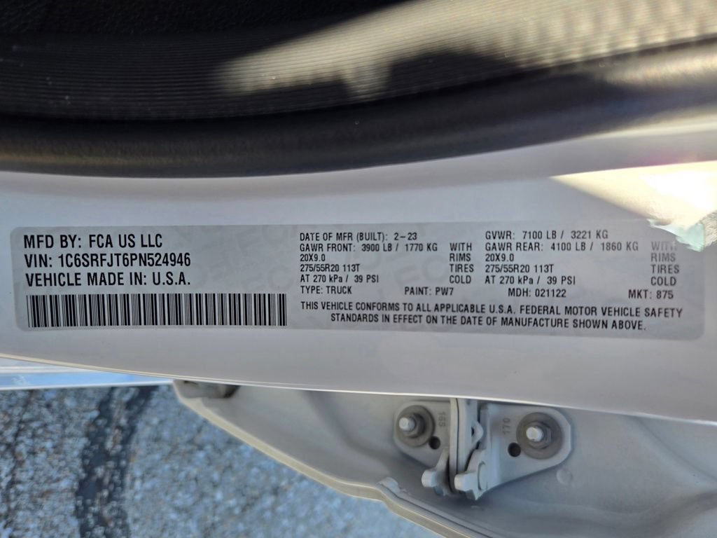 Used 2023 RAM 1500 Laramie AWD/4WD image 34