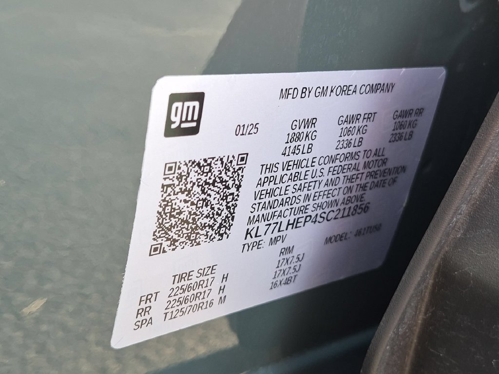 Certified 2025 Chevrolet Trax LT FWD image 31