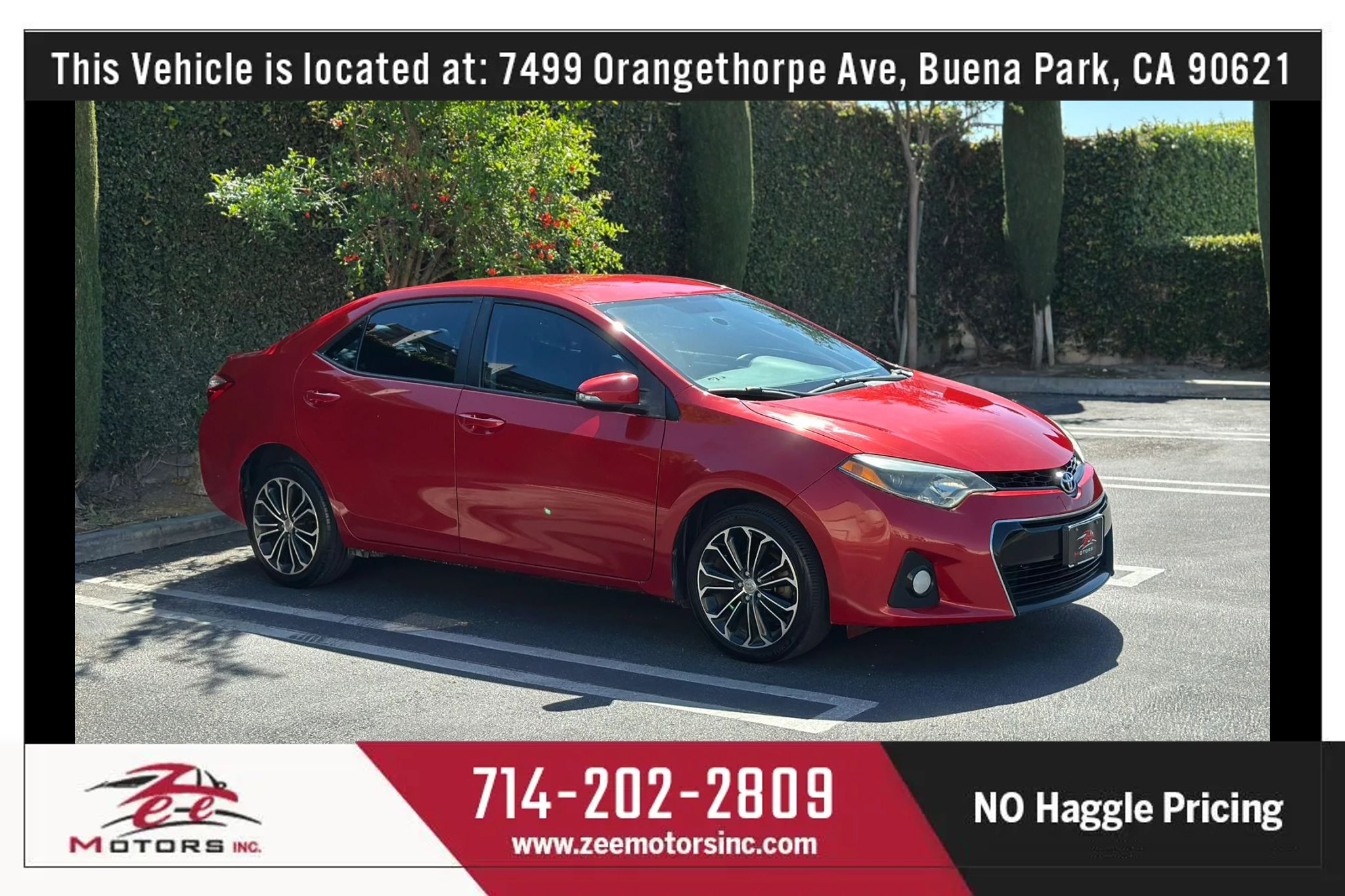 Used 2016 Toyota Corolla S FWD image 3