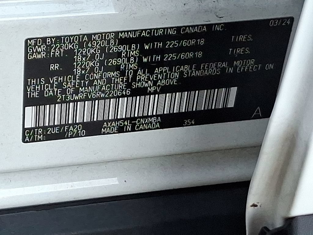 Used 2024 Toyota RAV4 AWD Hybrid w/ Weather Package image 28