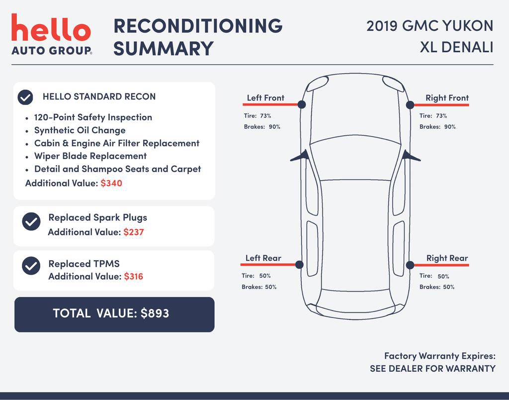 Used 2019 GMC Yukon XL Denali w/ Denali Ultimate Package image 3