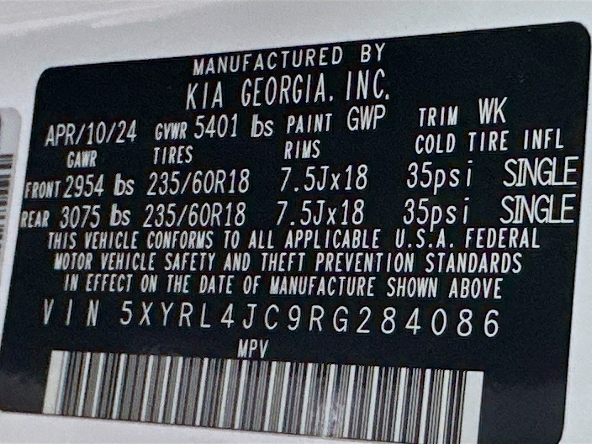 Used 2024 Kia Sorento S image 12