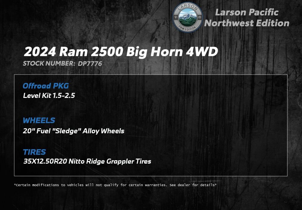 Used 2024 RAM 2500 Big Horn image 2