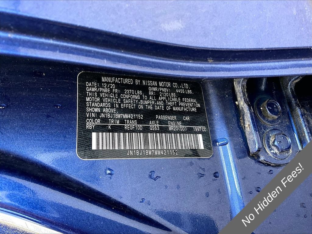 Used 2021 Nissan Rogue Sport SV AWD/4WD image 30