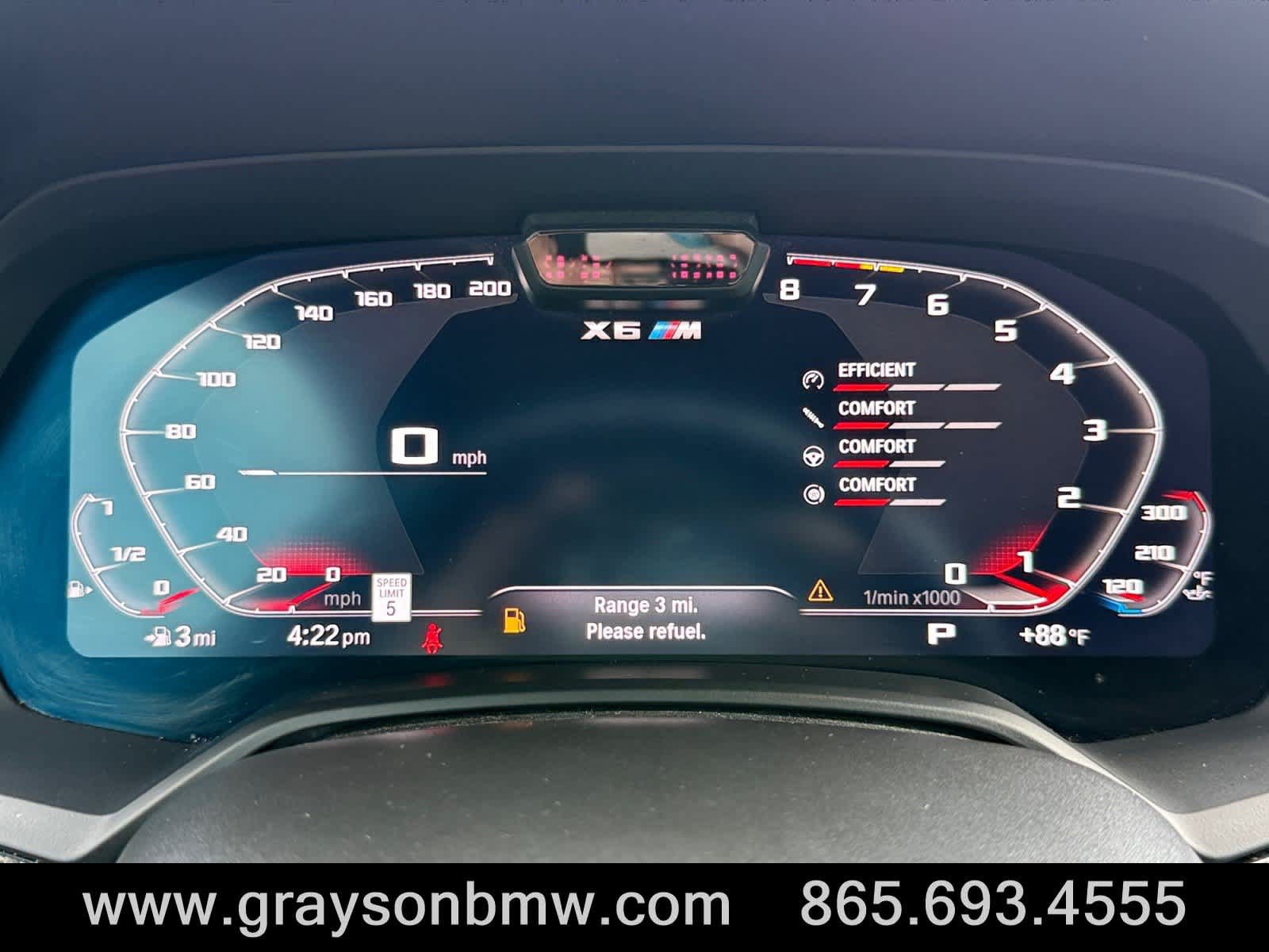 Used 2023 BMW X6 M w/ Competition Package AWD/4WD image 39